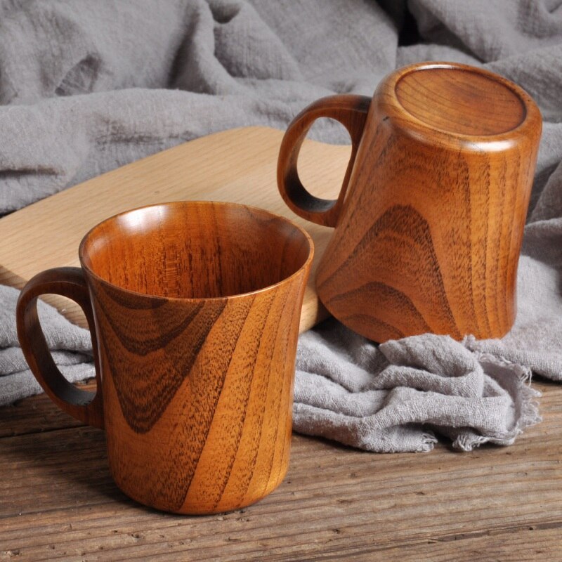 Jujube Natural Spruce Wooden Cup Handmade - Concordia Style Boutique