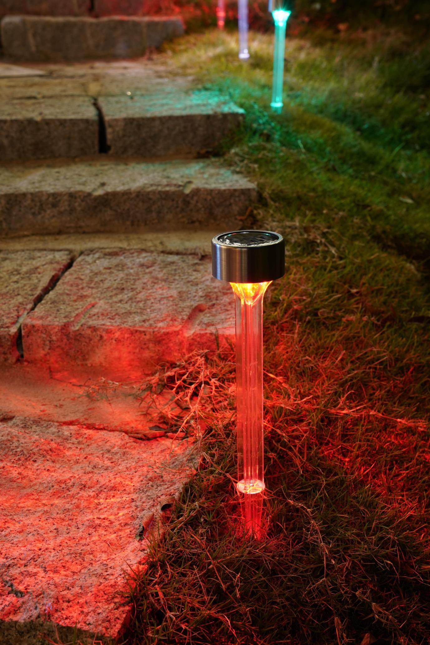 Solar Landscape Lights - Transparent Decorative Waterproof - 10 Pack Solar Powered Pathway Lights - Concordia Style Boutique
