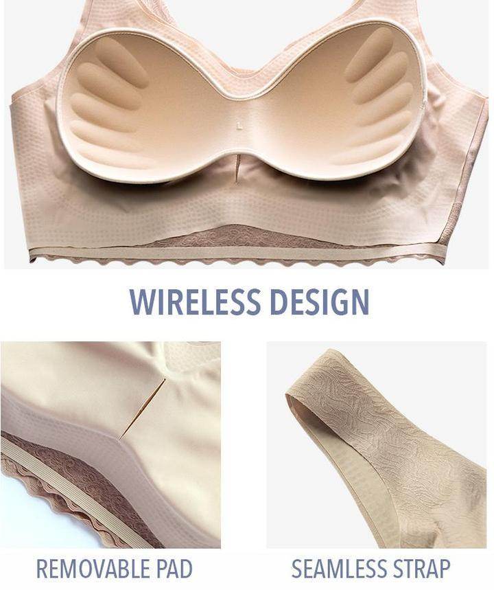 Breathable Ice Silk Bra - Black - Concordia Style Boutique