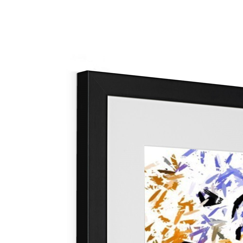 Woman in Color - Framed & Mounted Print