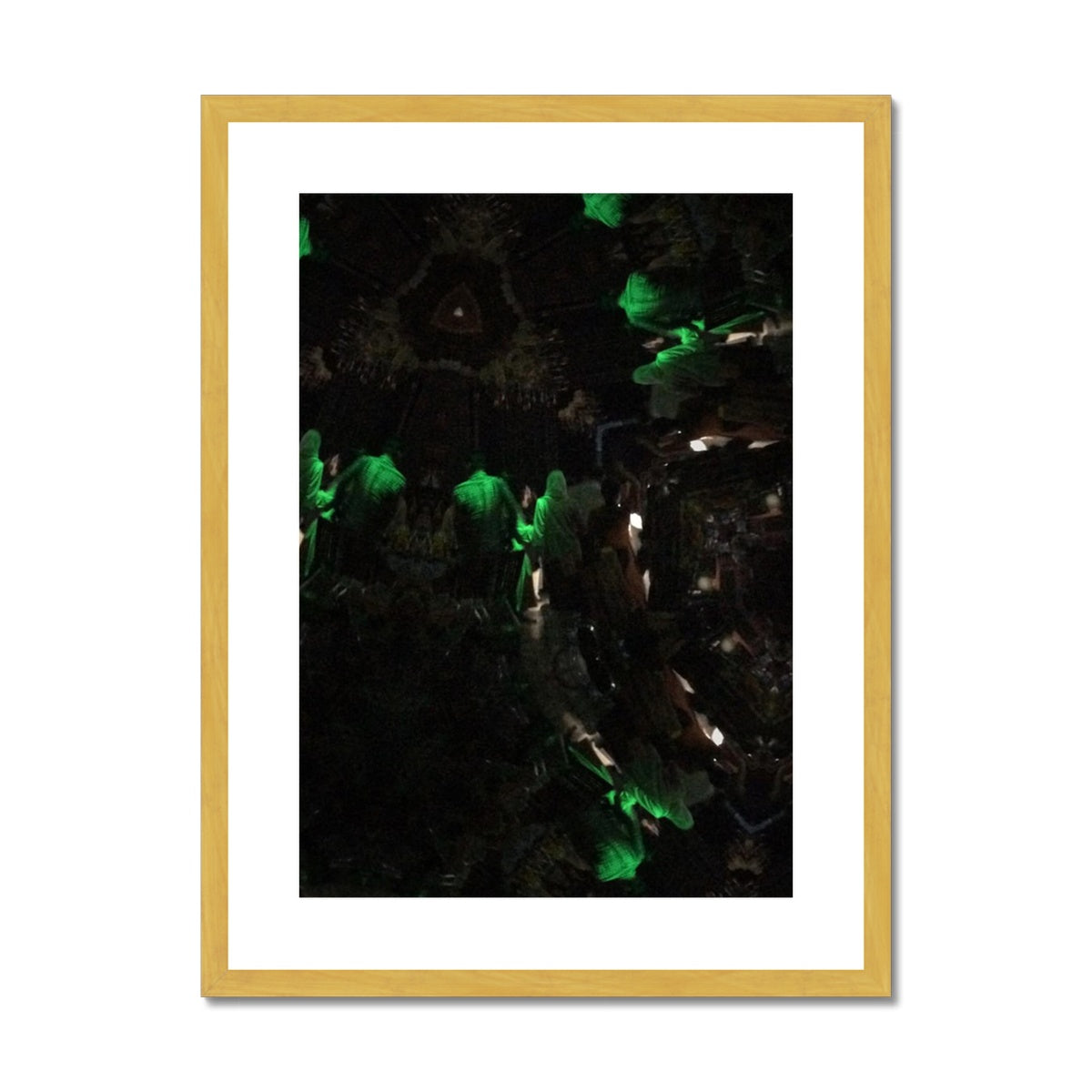 Nightlife Antique Framed & Mounted Print