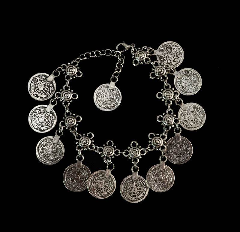 Charm Coin Tassel Anklet - Concordia Style Boutique