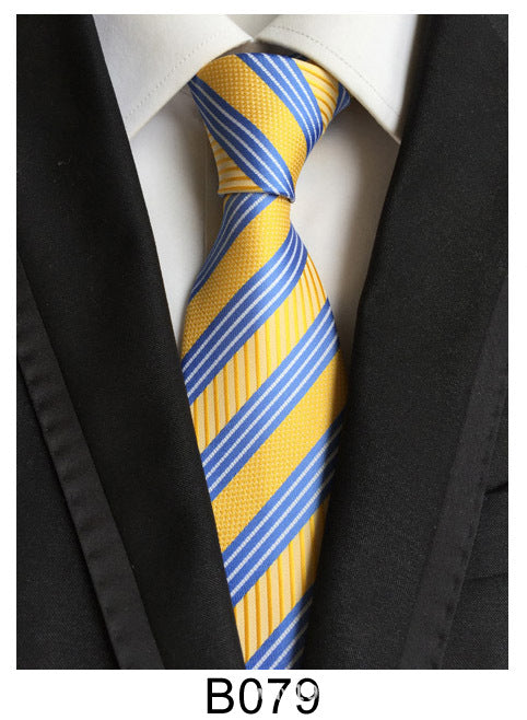 Factory Tie Polyester Jacquard Tie Men's Casual Formal Wear Professional Business Tie Spot Supply