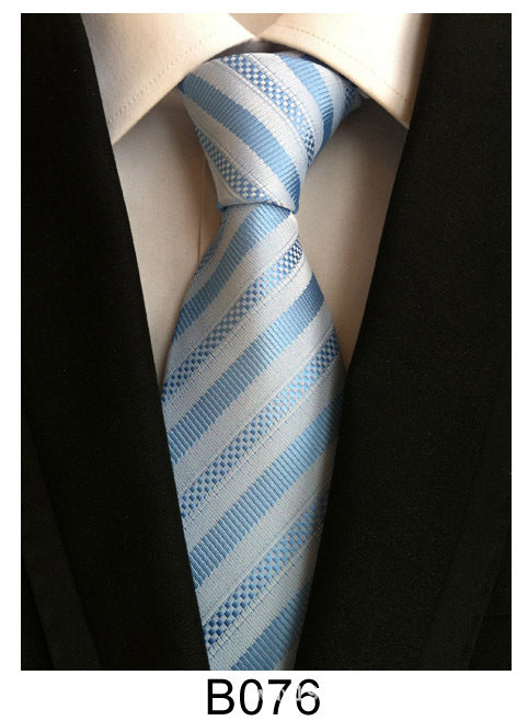 Factory Tie Polyester Jacquard Tie Men's Casual Formal Wear Professional Business Tie Spot Supply