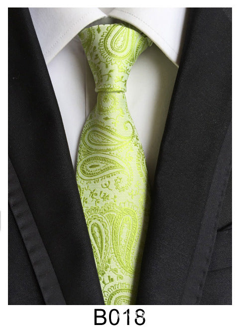 Factory Tie Polyester Jacquard Tie Men's Casual Formal Wear Professional Business Tie Spot Supply