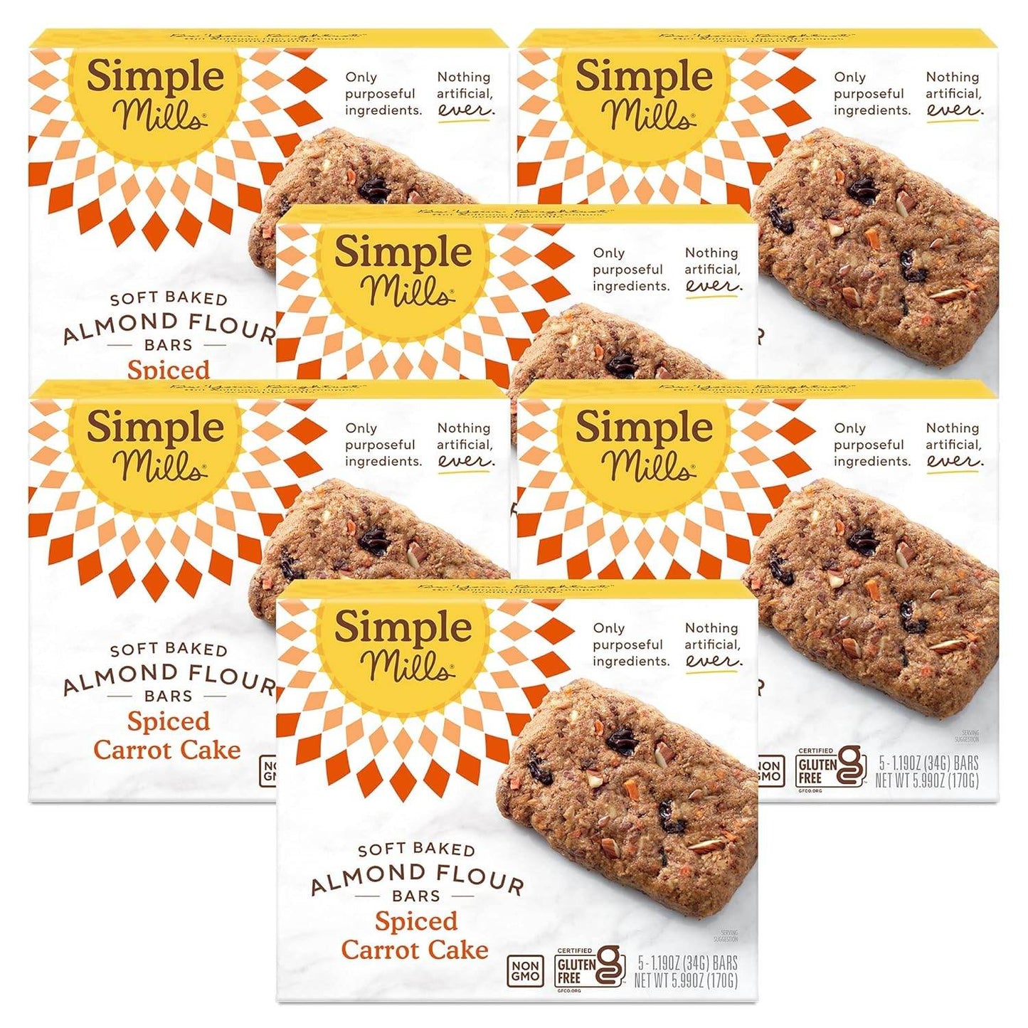 Simple Mills Almond Flour Crunchy Cookies, Chocolate Chip - Gluten Free, Vegan, Healthy Snacks, Made with Organic Coconut Oil, 5.5 Ounce (Pack of 1) - Concordia Style Boutique