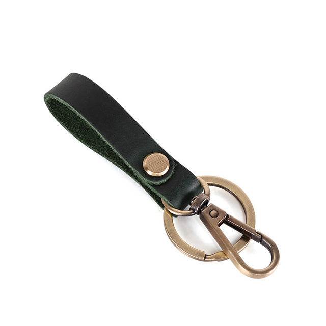 Handmade Cowhide Keychain - Concordia Style Boutique