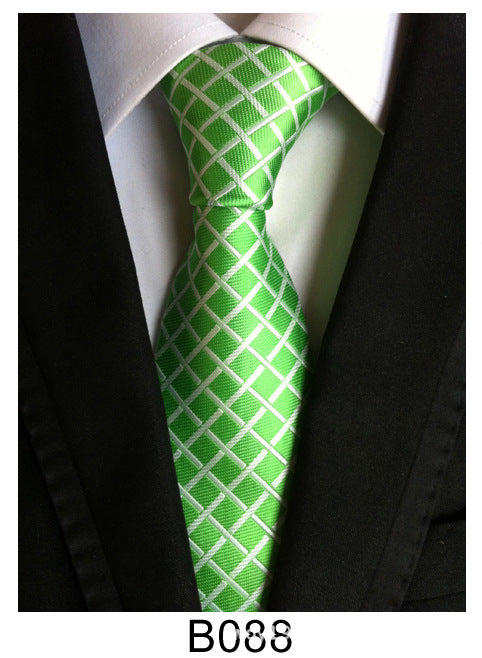 Factory Tie Polyester Jacquard Tie Men's Casual Formal Wear Professional Business Tie Spot Supply