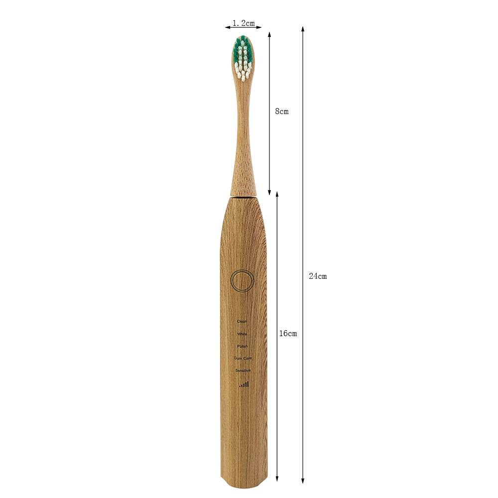 Bamboo Electric Toothbrushes - Concordia Style Boutique