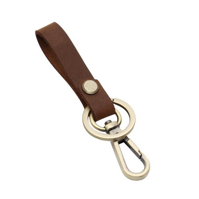 Handmade Cowhide Keychain - Concordia Style Boutique