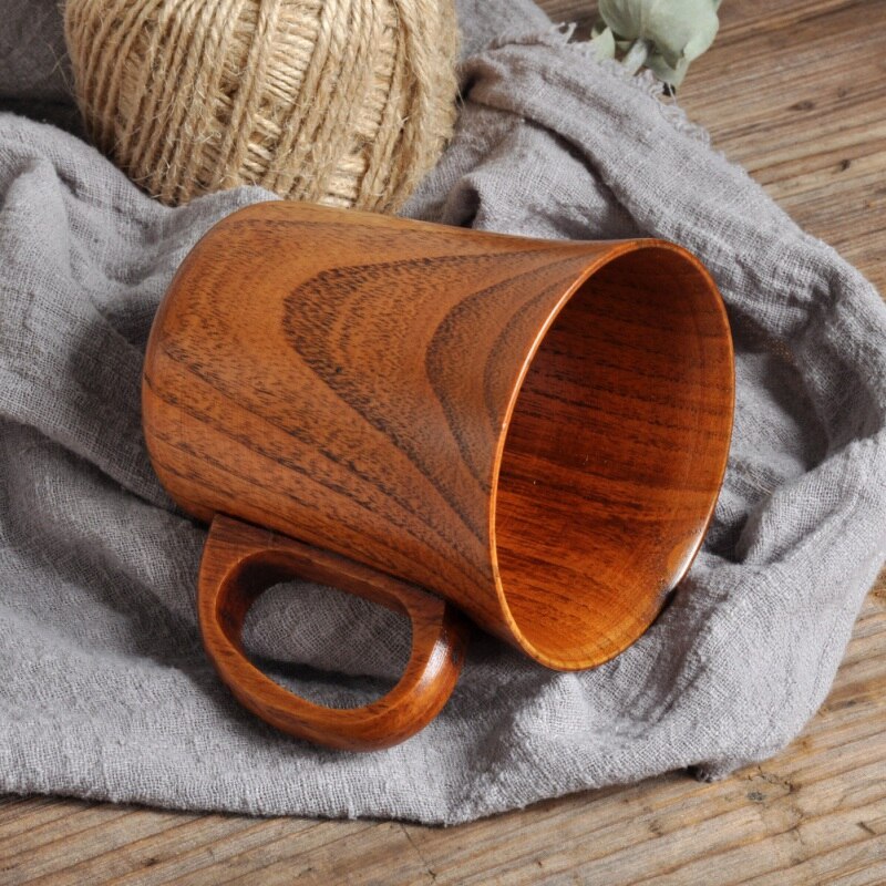 Jujube Natural Spruce Wooden Cup Handmade - Concordia Style Boutique