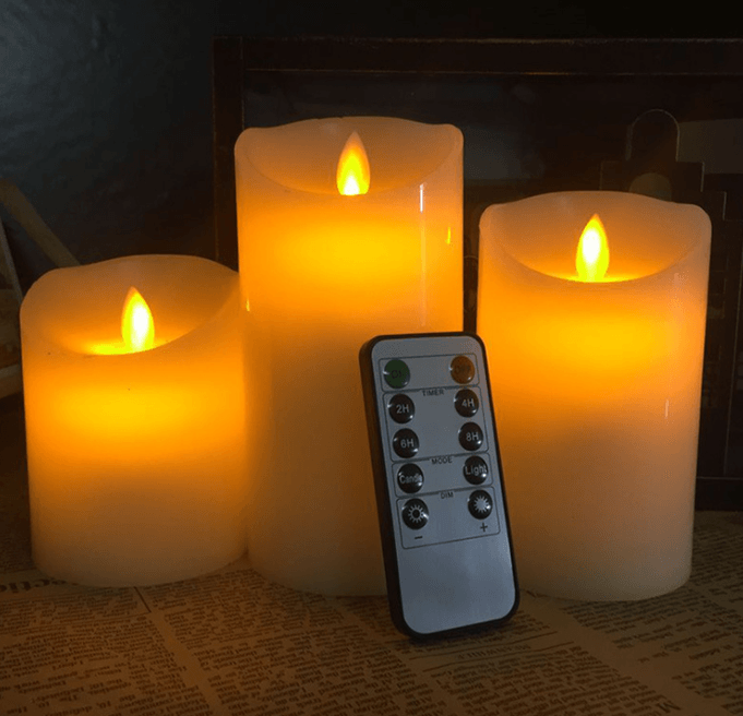 Flameless Candles - Concordia Style Boutique