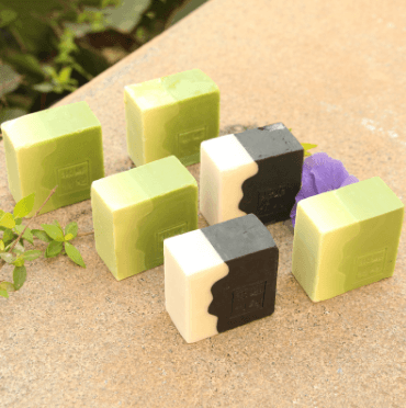 Organic Handmade Matcha milk Powder Soap Moisturizing, Cleansing Oil-control Acne Treatment - Concordia Style Boutique