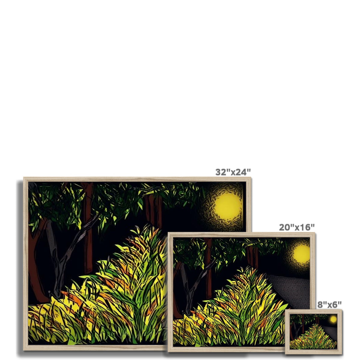 The Garden Budget Framed Poster
