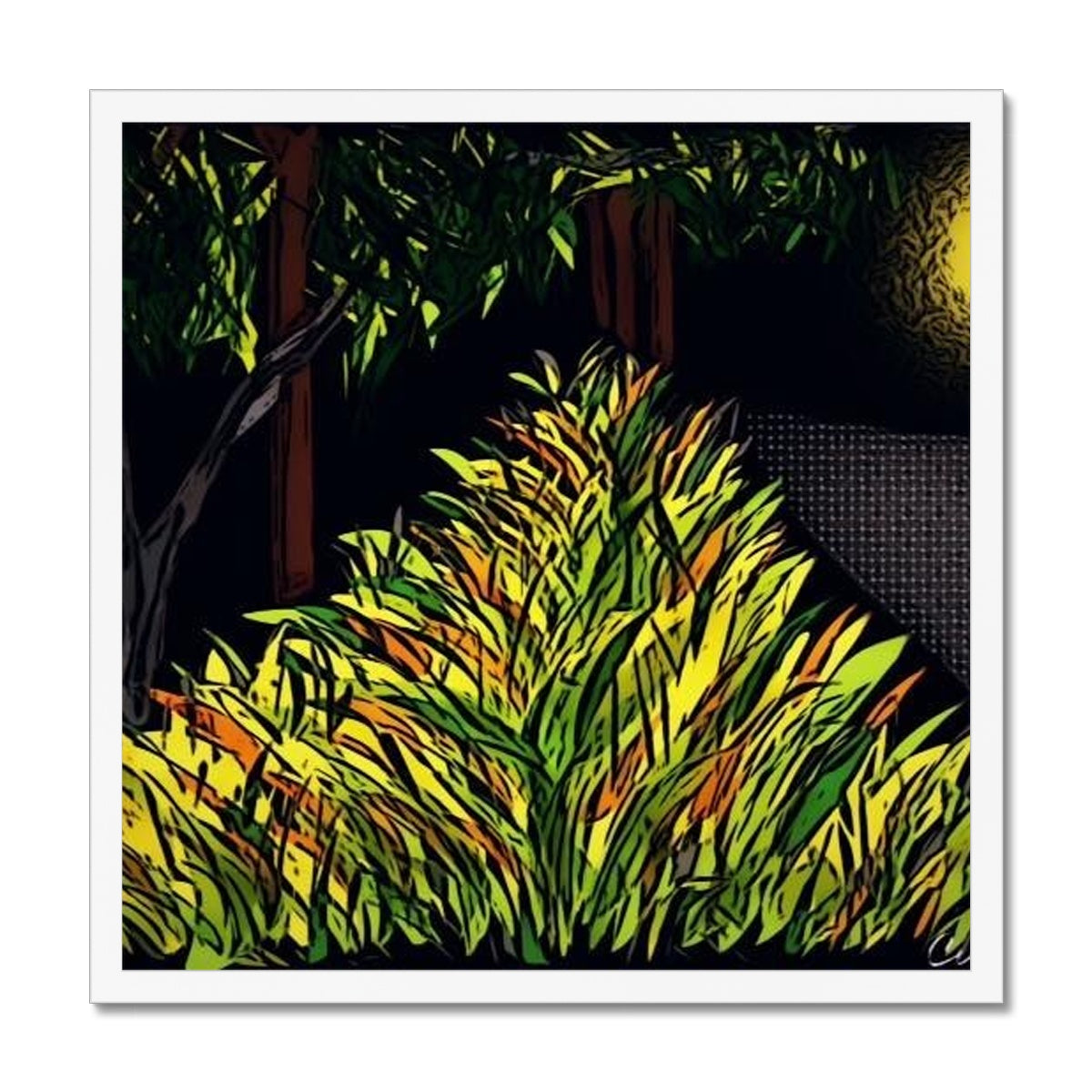 The Garden Budget Framed Poster