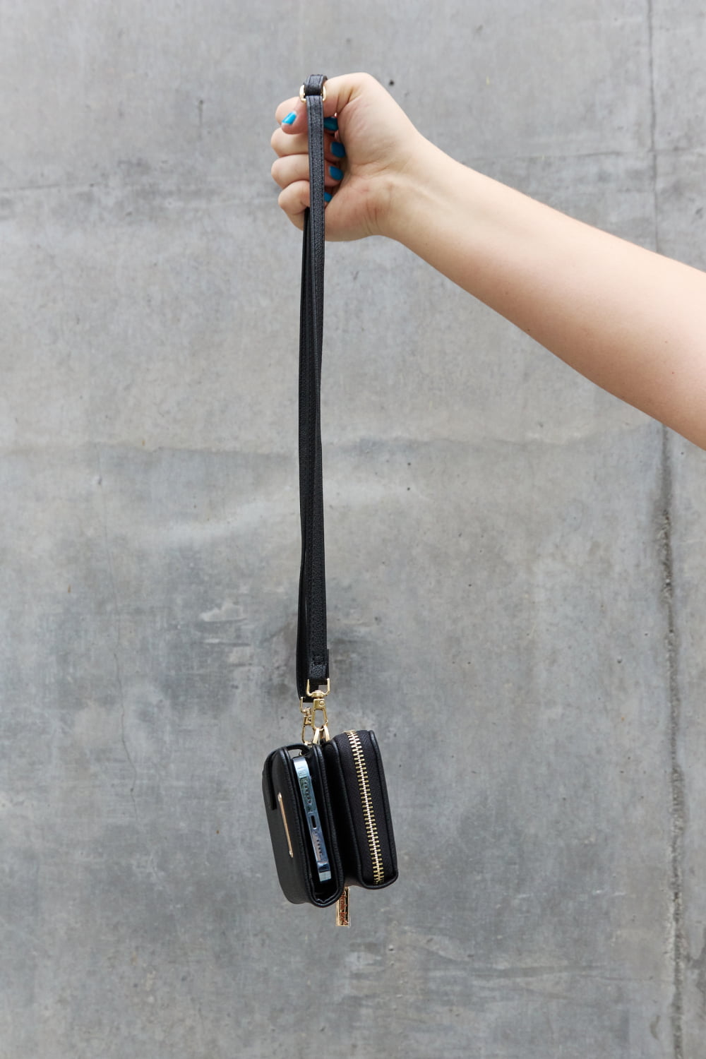 Nicole Lee USA Two-Piece Crossbody Phone Case Wallet - Premium from Trendsi - Just $28.90! Shop now at Concordia Style Boutique