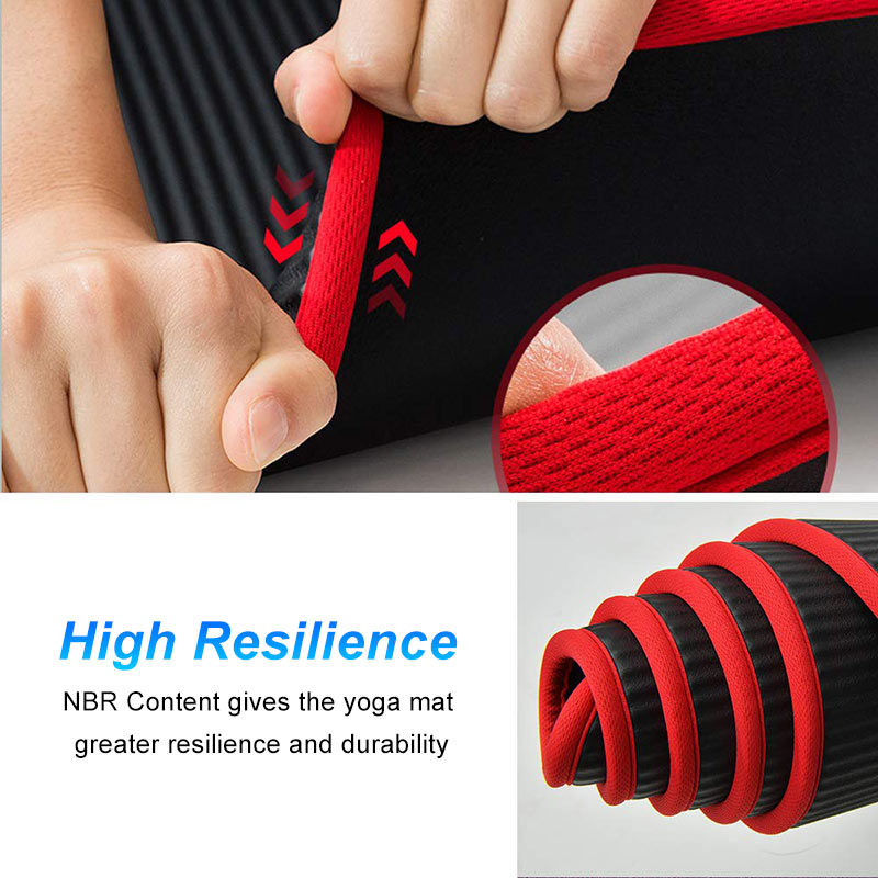 10mm Yoga Mat Extra Thick 1830*610mm NRB Non-slip Pillow Mat For Men Women Fitness Tasteless Gym Exercise Pads Pilates Yoga Mat - Premium from Concordia Style Boutique - Just $61.64! Shop now at Concordia Style Boutique