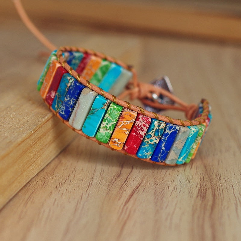 Natural Stone Handmade Chakra Bracelet - Concordia Style Boutique