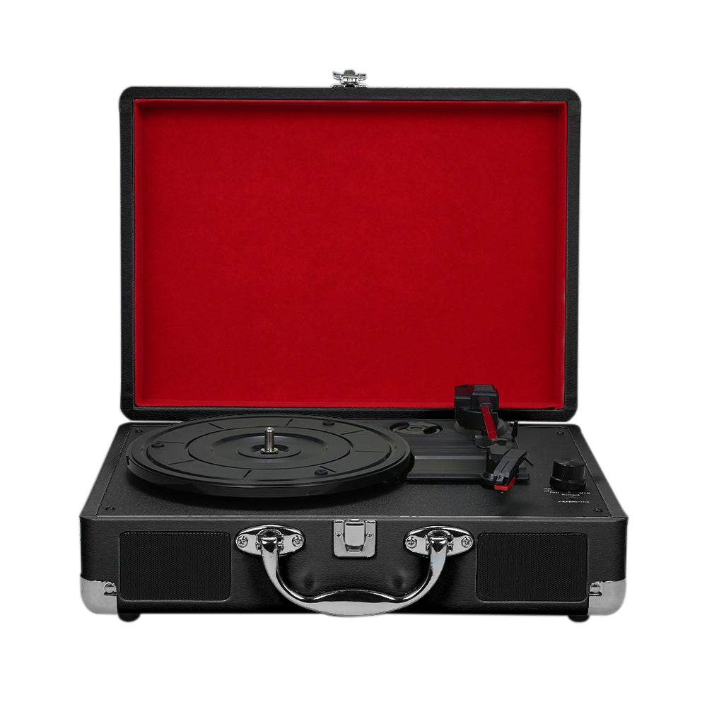 Vintage Portable Phonograph Turntable - Concordia Style Boutique