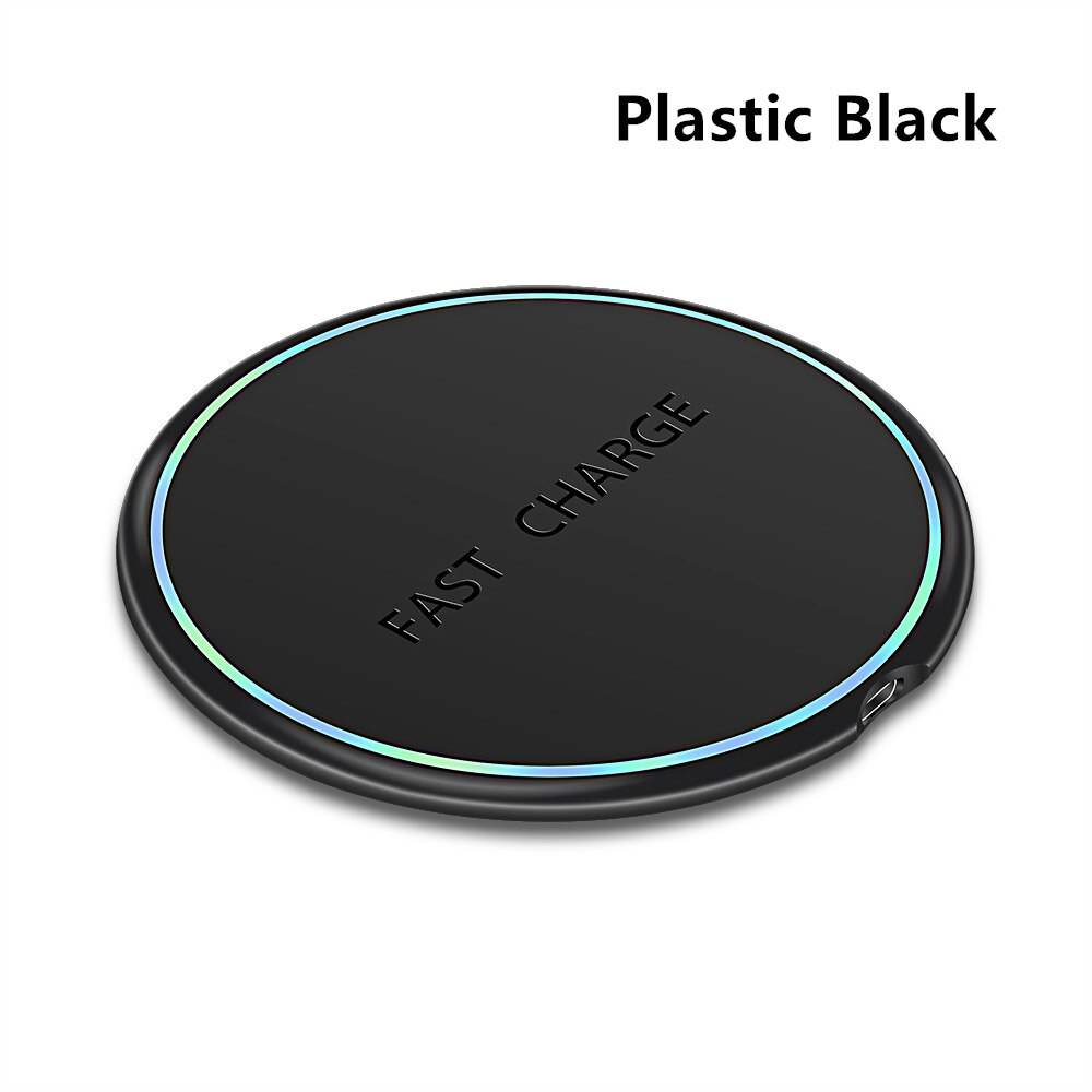 ROCK Metal 15W 10W Wireless Charger Mirror Fast Charging for iPhone 8 X XR XS Max Samsung S10 S9 Desktop Wireless Charger Pad - Concordia Style Boutique