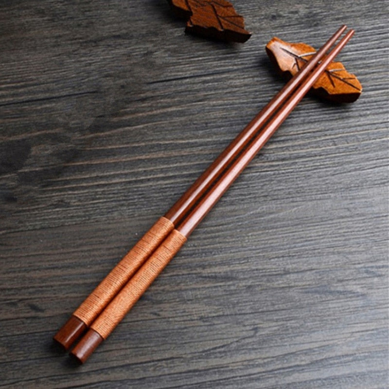 Handmade Japanese Natural Chestnut Wood Chopsticks - Concordia Style Boutique