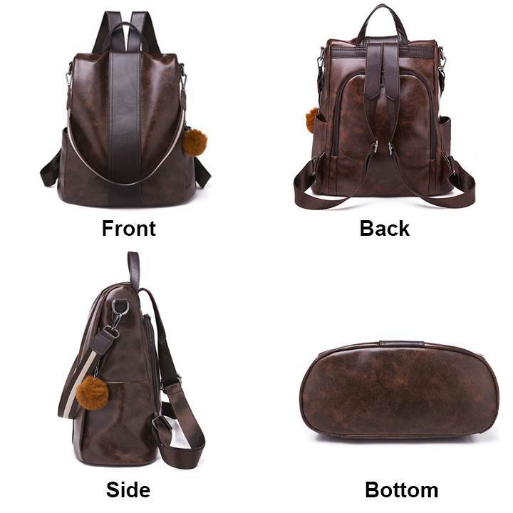 3-Way Leather Backpack- 2019 New Version - Premium from Concordia Style Boutique - Just $24.87! Shop now at Concordia Style Boutique