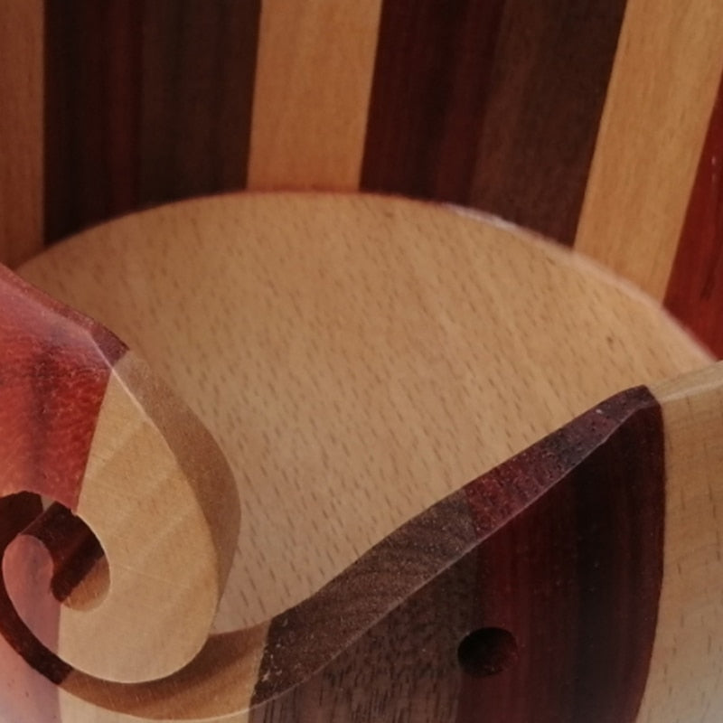 Natural Wooden Yarn Storage Bowl - Concordia Style Boutique