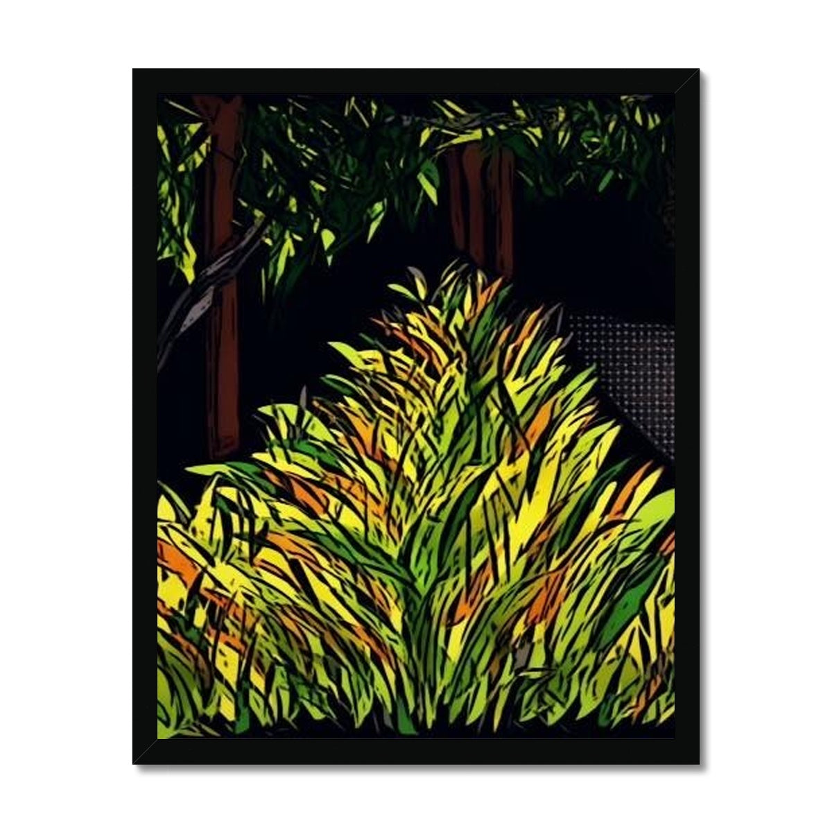 The Garden Budget Framed Poster