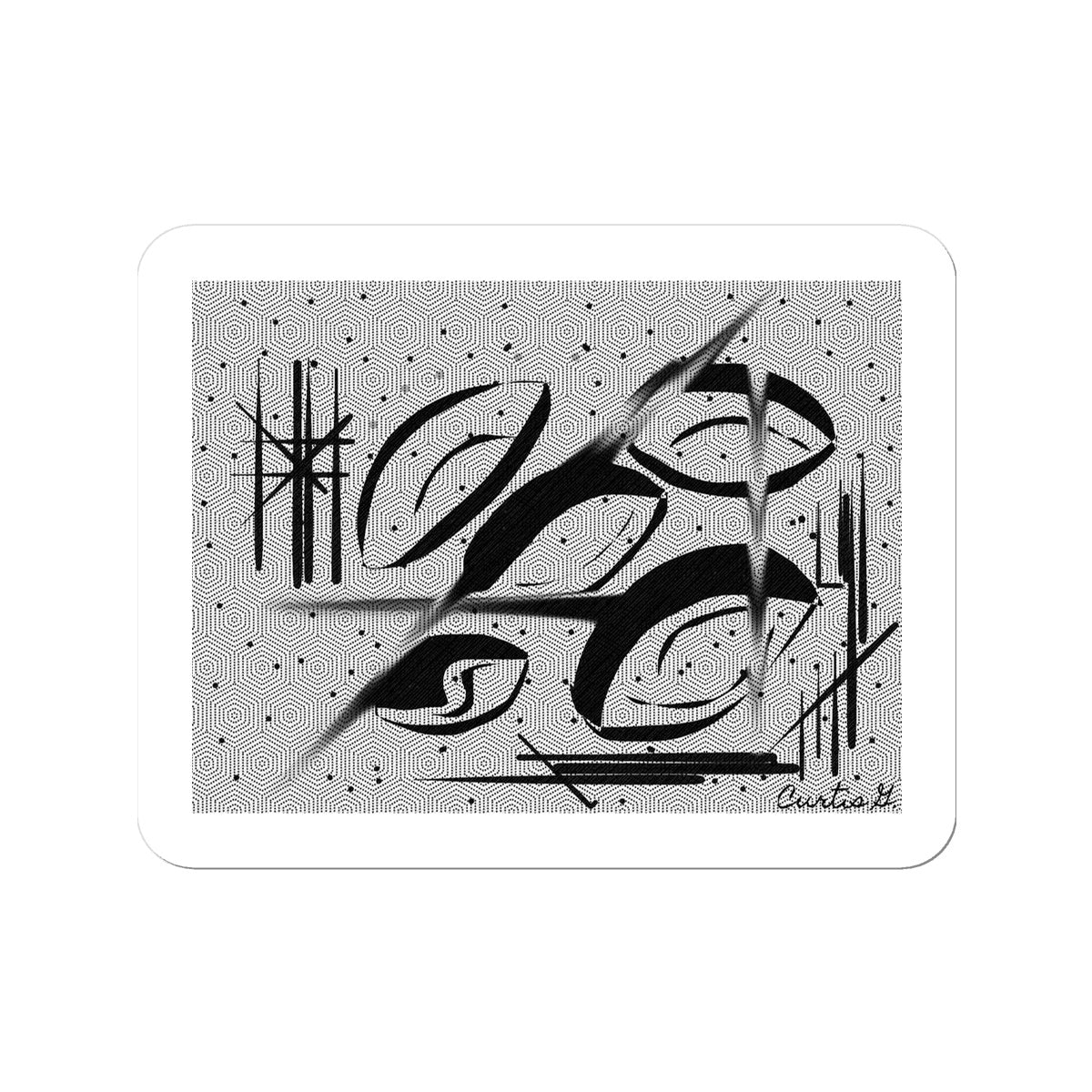 Smudge Sticker - Premium Stickers from Prodigi - Just $1.33! Shop now at Concordia Style Boutique