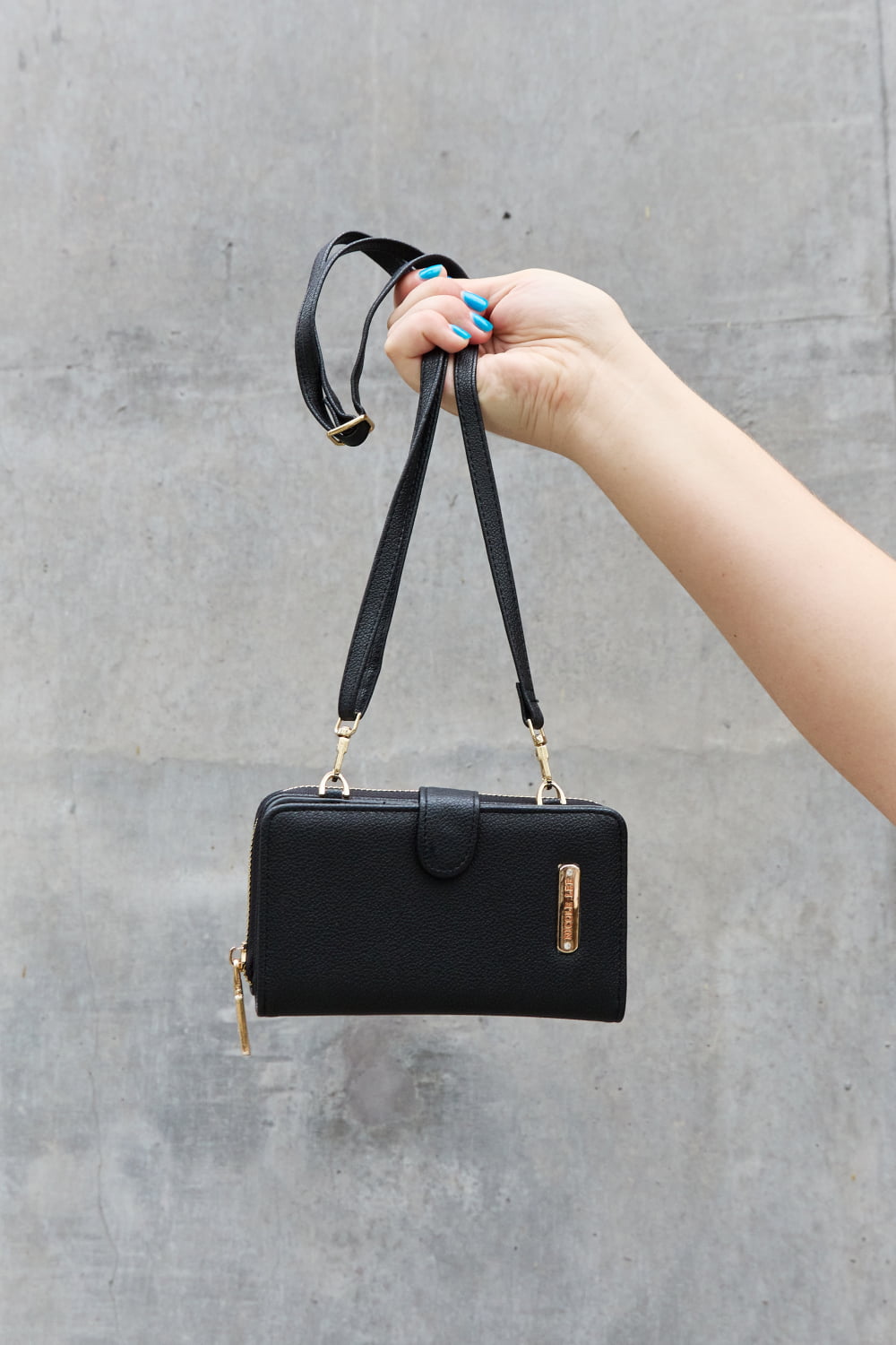 Nicole Lee - Shipped from USA - Two-Piece Crossbody Phone Case Wallet - Premium from Trendsi - Just $28.90! Shop now at Concordia Style Boutique