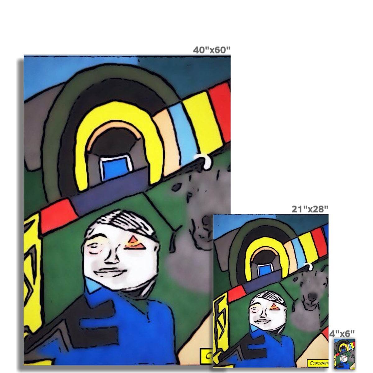 G.O.A.T. Wall Art Poster - Concordia Style Boutique