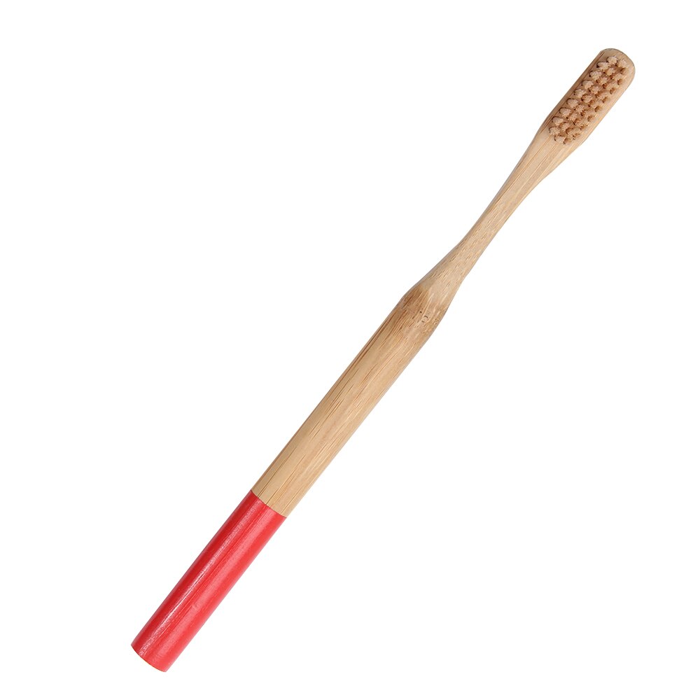 Eco-Friendly Natural Bamboo Charcoal Toothbrush Soft Bristle Wooden Handle Adult Teeth Clean Travel Tooth Brush - Concordia Style Boutique