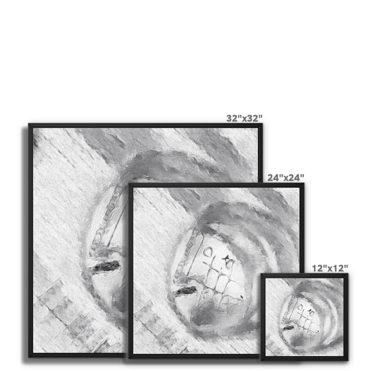 Head Framed Canvas - Concordia Style Boutique