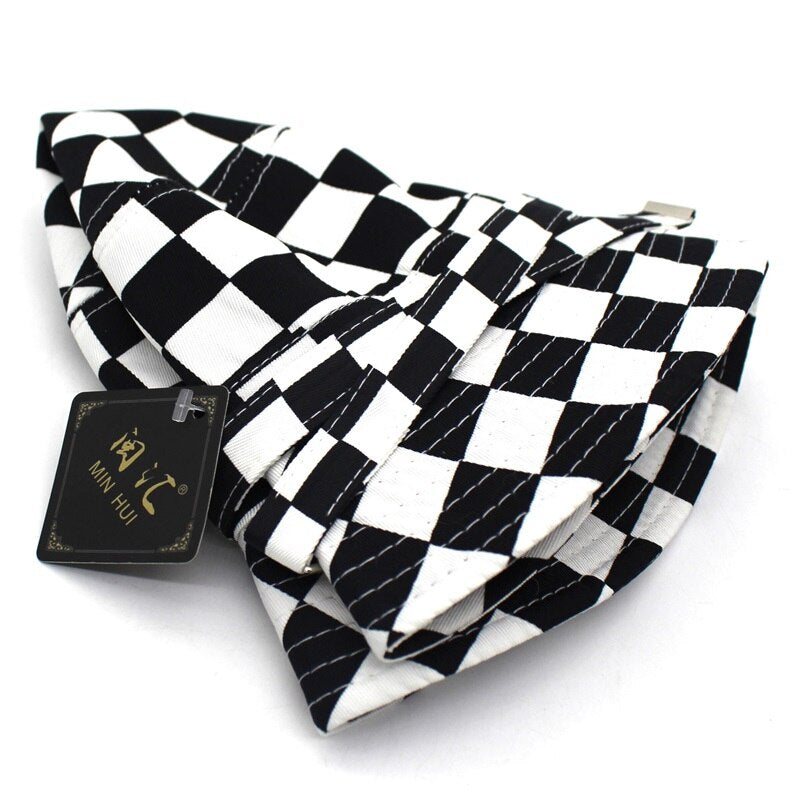 Minhui 2018 New Black White Plaid Bucket Hats for Men Flat Fishing Cap Women Hip Hop Caps Hat - Premium from Concordia Style Boutique - Just $14.26! Shop now at Concordia Style Boutique