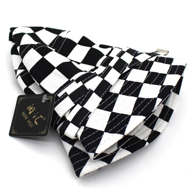 Minhui 2018 New Black White Plaid Bucket Hats for Men Flat Fishing Cap Women Hip Hop Caps Hat - Concordia Style Boutique