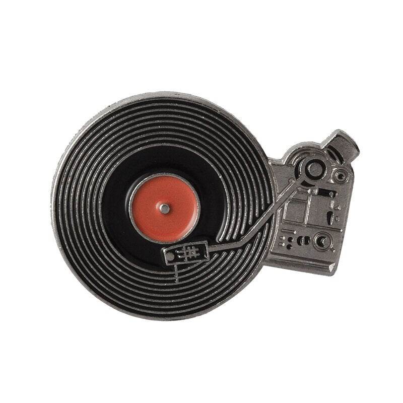 Punk Music Lovers Enamel Pin - Concordia Style Boutique