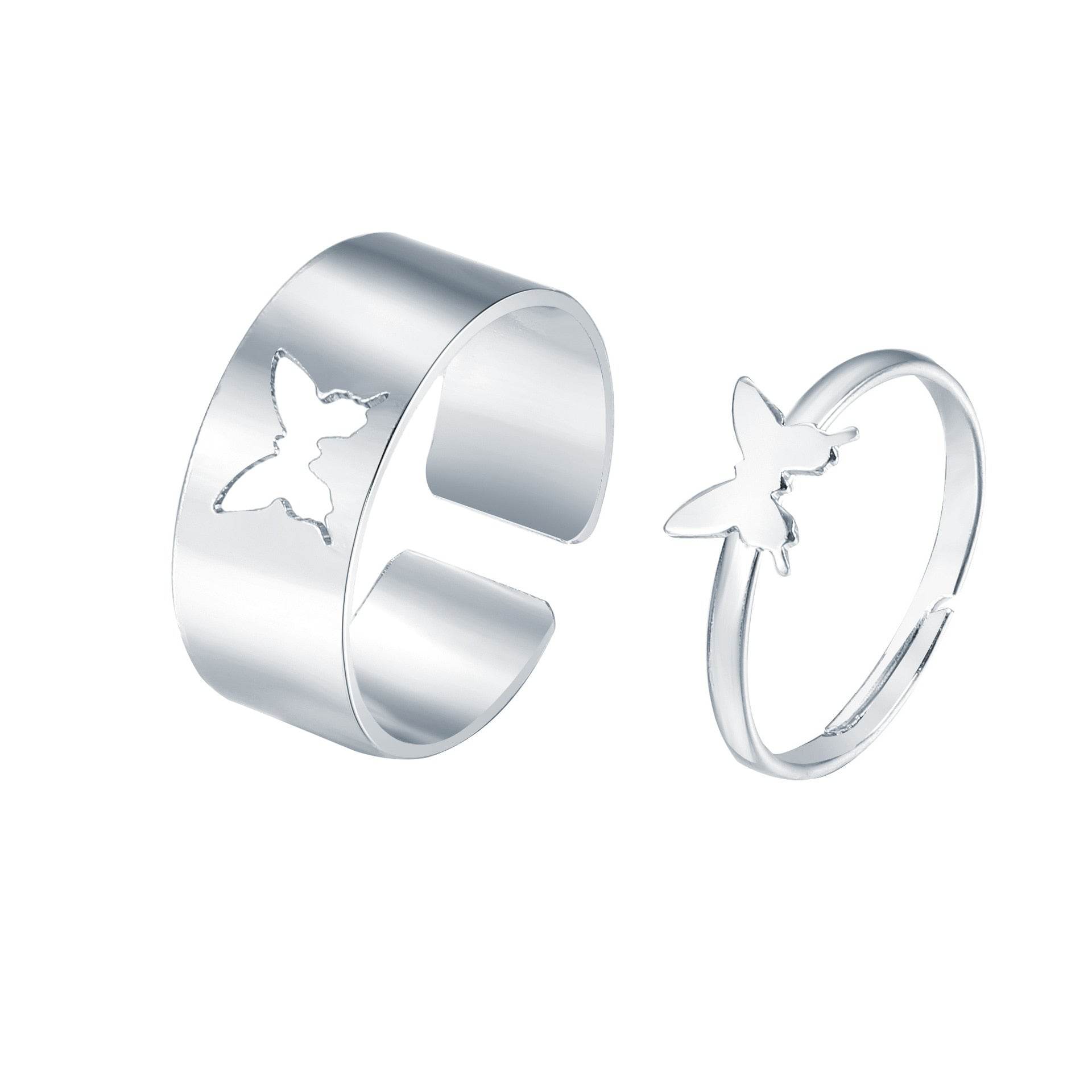 Vintage Butterfly Ring Set - Concordia Style Boutique