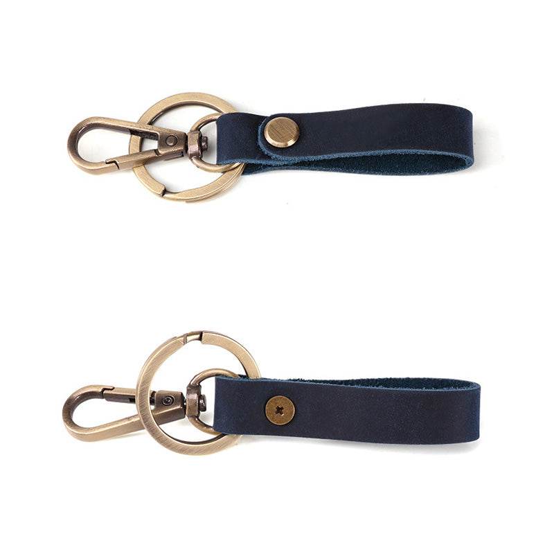 Handmade Cowhide Keychain - Concordia Style Boutique