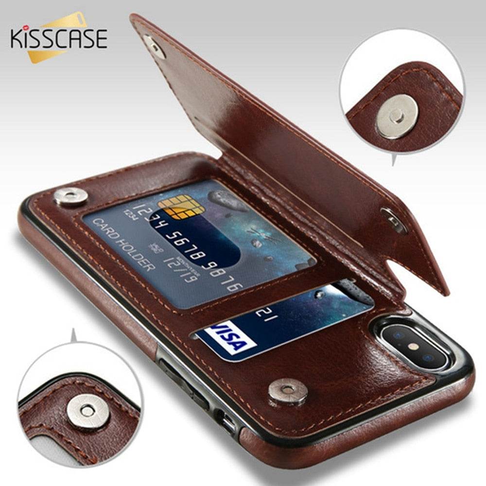 KISSCASE Retro Leather Case - Concordia Style Boutique