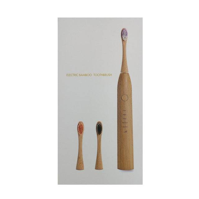 Bamboo Electric Toothbrushes - Concordia Style Boutique