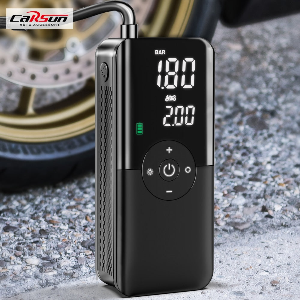 Portable Electric Tire Inflator - Premium from Concordia Style Boutique - Just $63.71! Shop now at Concordia Style Boutique