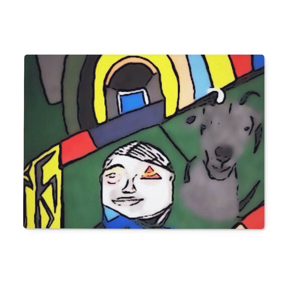 G.O.A.T. Glass Chopping Board - Concordia Style Boutique