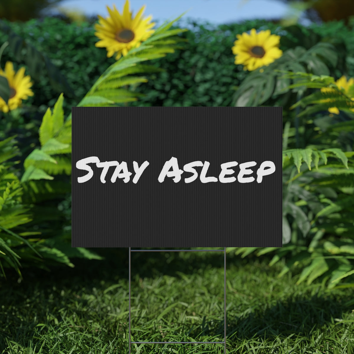 Plastic Yard Sign - Premium Home Decor from Concordia Style Boutique - Just $18.22! Shop now at Concordia Style Boutique