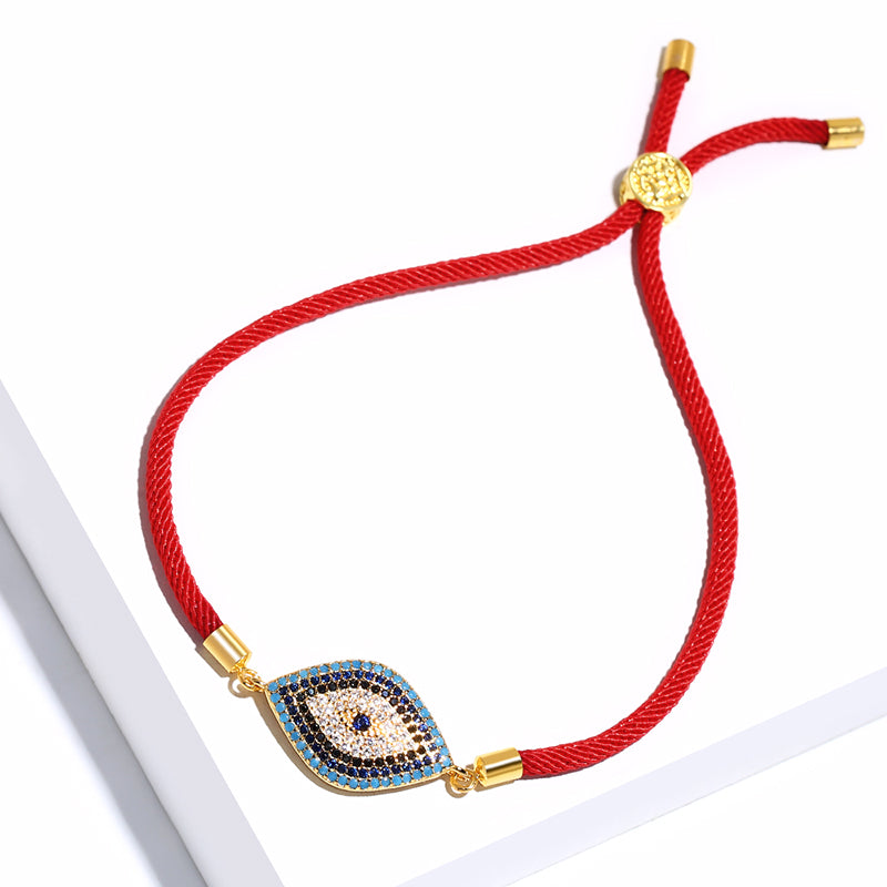 Turkish Evil Eye Design Gold Bracelets for Women - Concordia Style Boutique