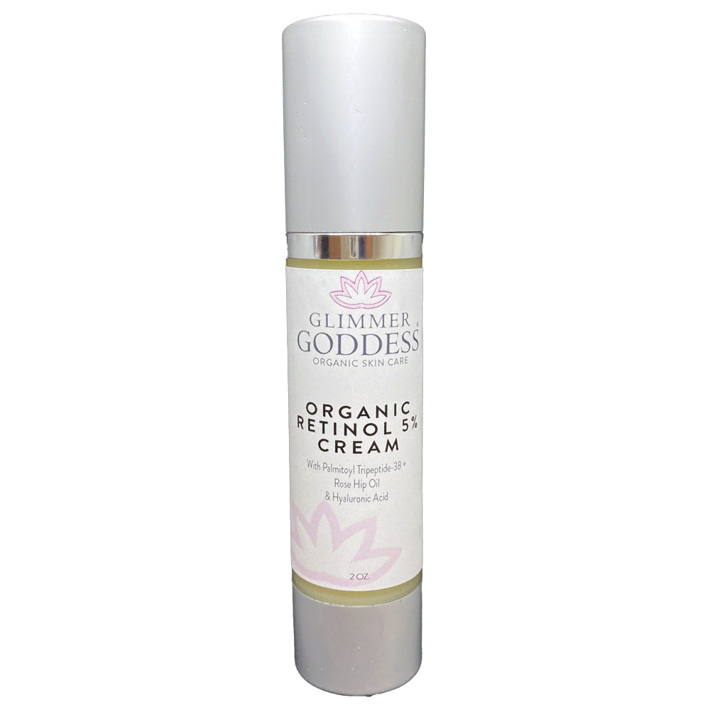 Organic Retinol Cream 5% - Nightly Skin Brightener - Concordia Style Boutique