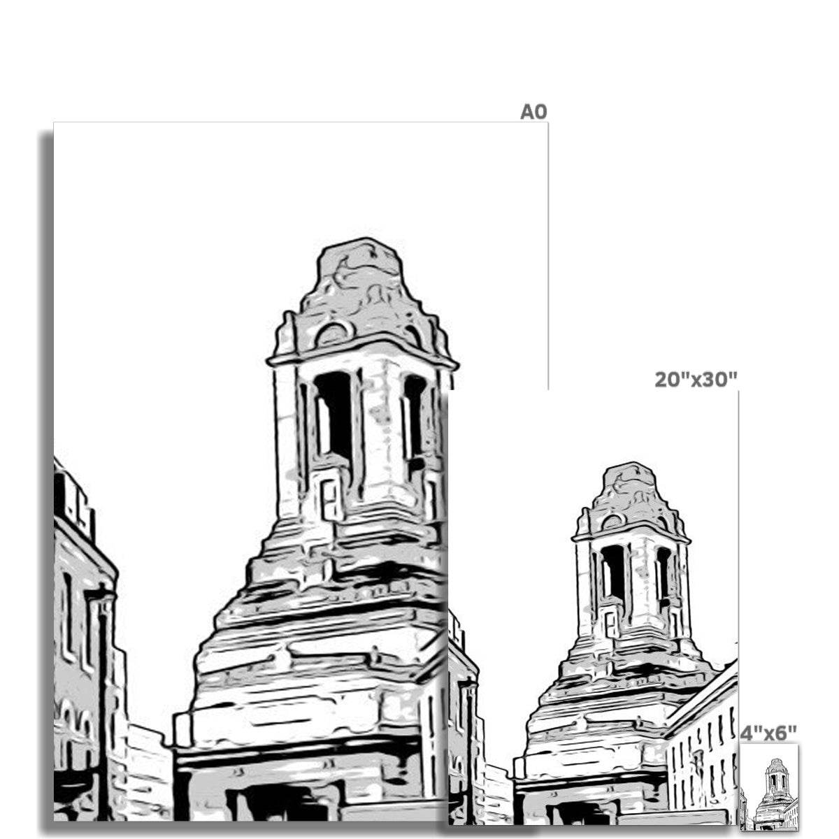 A Grand Place Rolled Eco Canvas - Concordia Style Boutique