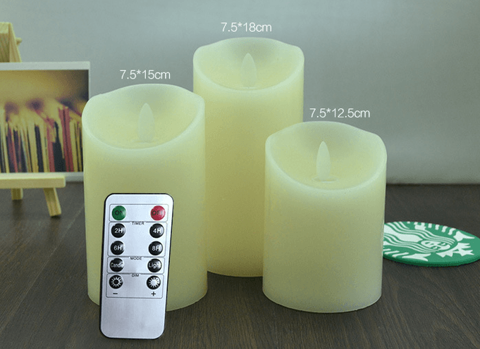 Flameless Candles - Concordia Style Boutique