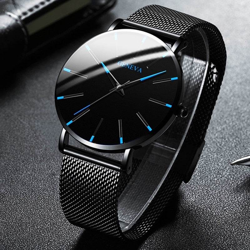 Minimalist Stainless Steel Mens Watch - Concordia Style Boutique