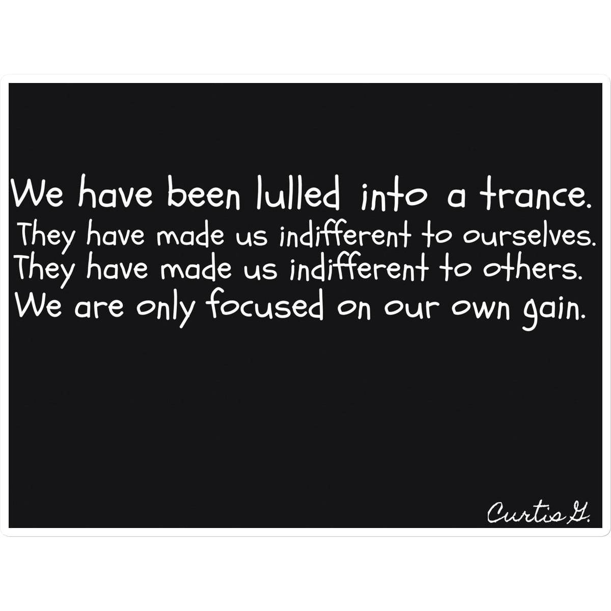 Trance Sticker - Concordia Style Boutique