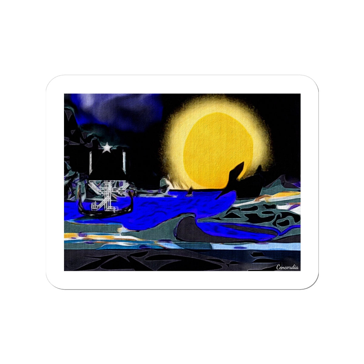 The Journey Sticker - Premium Stickers from Prodigi - Just $1.33! Shop now at Concordia Style Boutique
